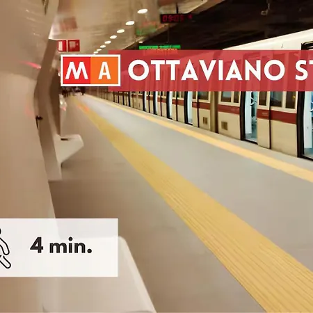 アパート Lovely 5 Min Walk To Saint Peter Basilica ローマ